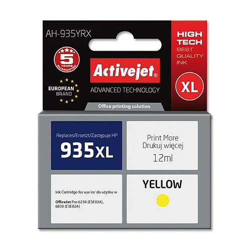 Activejet Cartouche d'encre compatible - Jaune