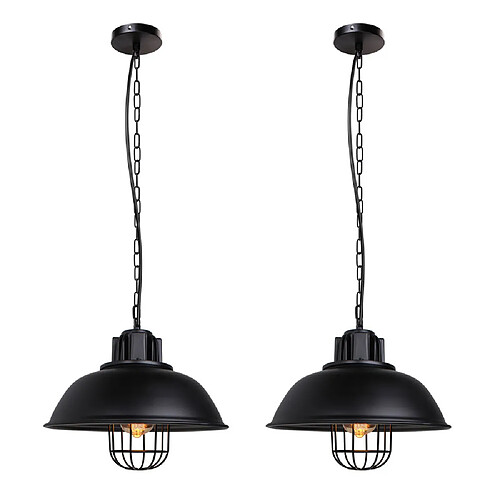 Stoex suspension luminaire rétro - Noir