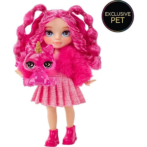Rainbow high poupée Littles 15 cm - Rose