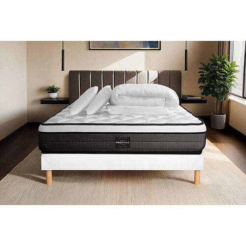 Prestige literie Suite 160 x 200 cm - Blanc