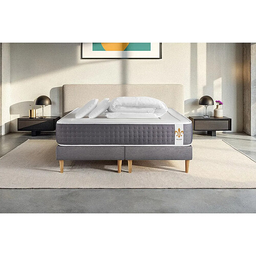 Litier Deluxe Vingt-Six 180x200 cm - Gris