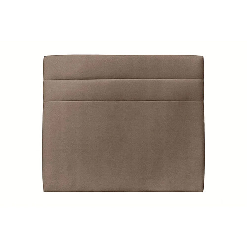 Sommeil de plomb Tête de lit velours - Taupe