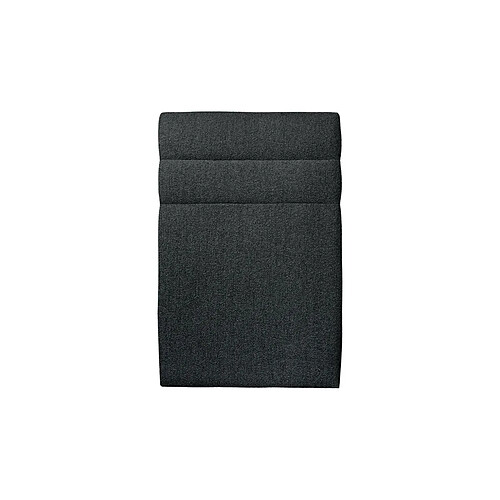 Sommeil de Plomb Tête de lit Lignes Bouclette 90 cm - Noir