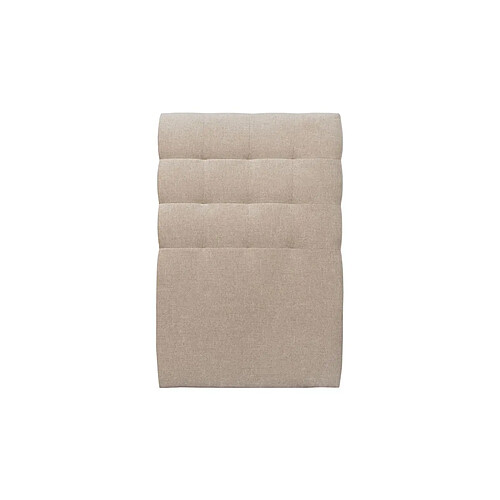 Sommeil de plomb Tête de lit capitonnée - Beige