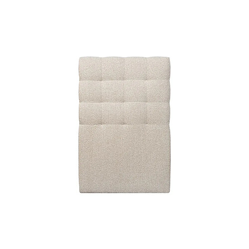 Sommeil de plomb Tête de lit capitonnée - Beige