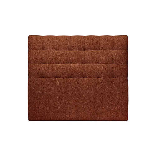 Sommeil de plomb Tête de lit bouclette - Terracotta