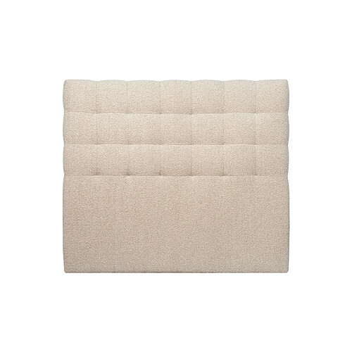 Sommeil de plomb Tête de lit capitonnée - Beige