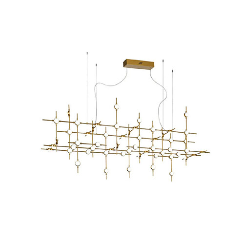 Luminaire Center Provenza Suspension LED - Or
