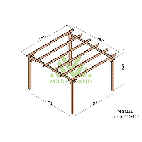 Maderland Pergola Linares