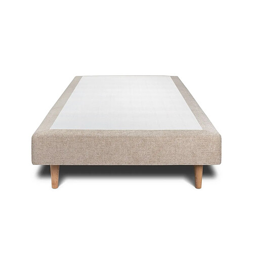 Sommeil de plomb Sommier tapissier - Marron