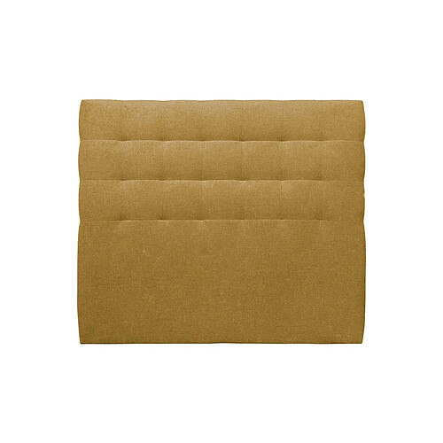 Sommeil de plomb Tête de lit capitonnée - Jaune