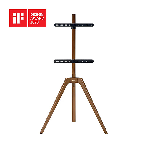 Thomson Support mural TV fixe - Marron