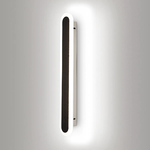 Stoex Applique Longue LED - Noire