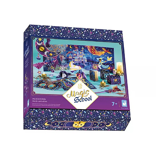 Juratoys-janod coffret créatif Magic School - Or
