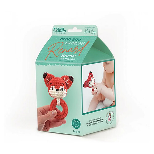 Graine créative Kit crochet amigurumi renard