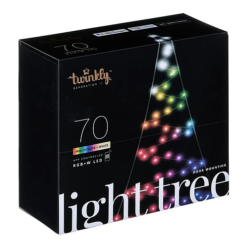 Twinkly Sapin de Noël Multicouleur LED