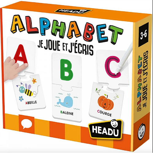 HEADU Alphabet - Je joue et j ecris - jeu educatif