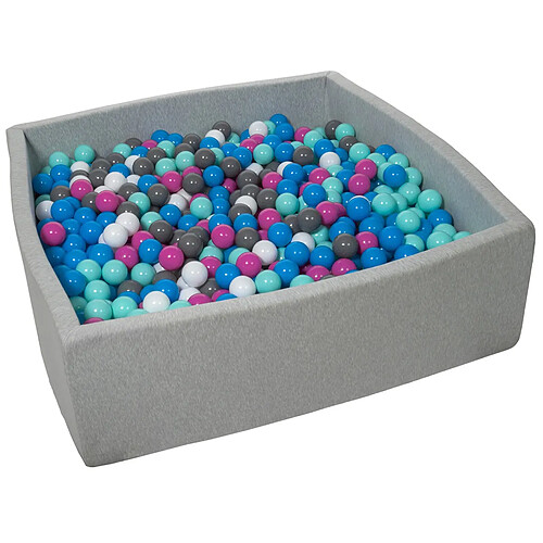 Velinda Piscine à balles enfant - 1200 pcs