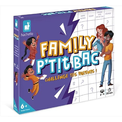 Juratoys-Janod Janod Family Ptit Bac Challenge