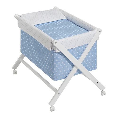 Interbaby Berceau Croix étoile - Blanc