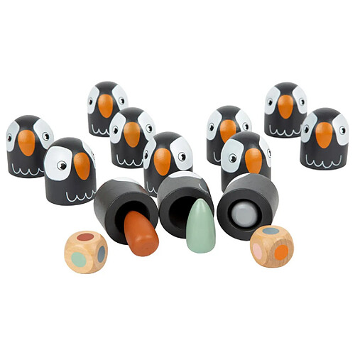 Small Foot small_foot Wooden Memo game Penguin