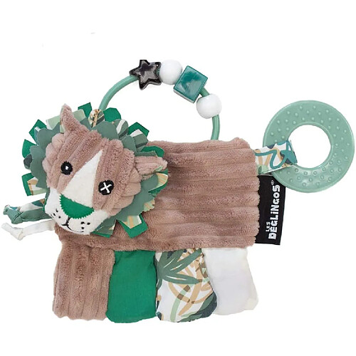 Les Deglingos Hochet d'activités Jélekros Lion