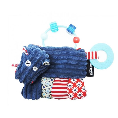 Les Deglingos Hochet d'activités Hippipos l'hippopotame