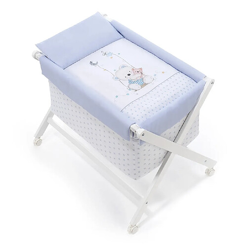 Interbaby berceau balancelle Oso - Bleu