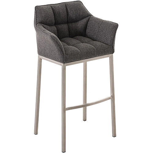 Tabouret de bar Damaso - Titane