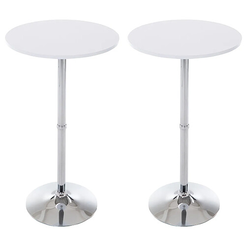 2 tables de bar rondes - Ø 60 cm