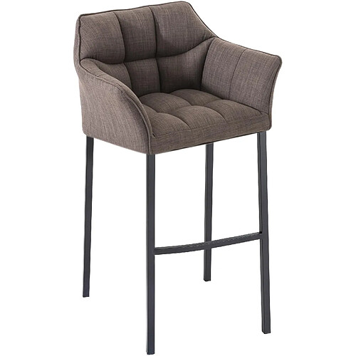 Tabouret de bar Damaso - Gris
