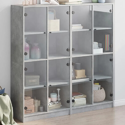 VIDAXL MN3206520 - Gris béton