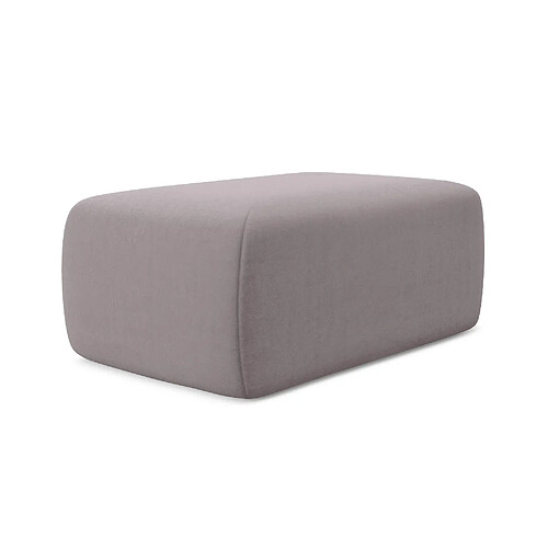 Makamii Pouf Kapua en velours - Lilas
