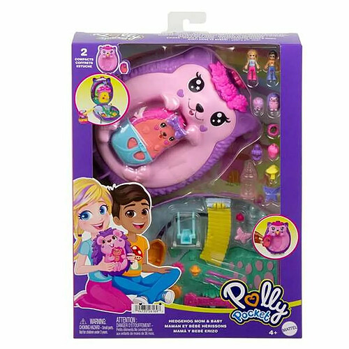 Polly pocket coffret mini-univers hérisson