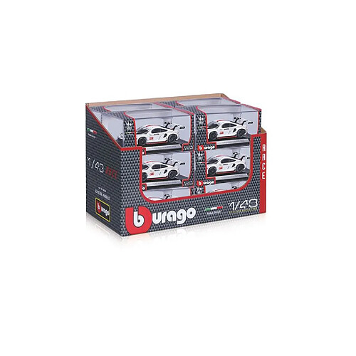 Bburago Race Collection Crystal Display 12 pièces 1:43 Voitures miniatures · Occasion
