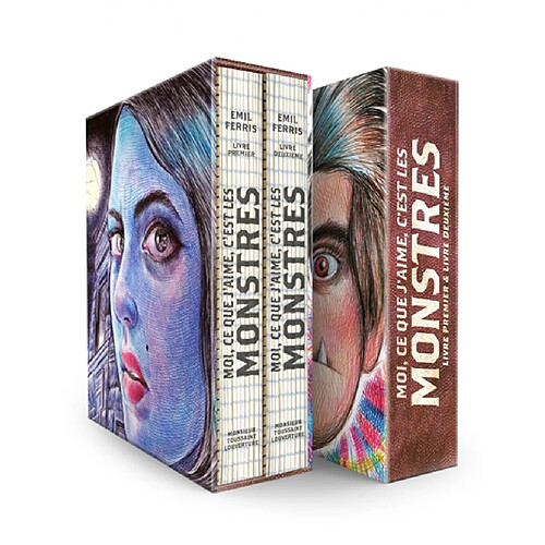 Coffret Moi, ce que j'aime, c'est les monstres : tomes 1 et 2