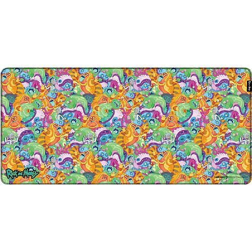 Rick and Morty Monster Jam Tapis de souris XL