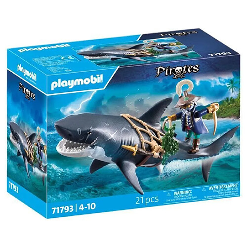 Playmobil® Playmobil 71793 Pirate et requin géant