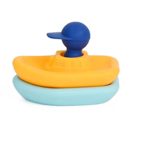 1001jouets Set bateaux d'éveil - Orange