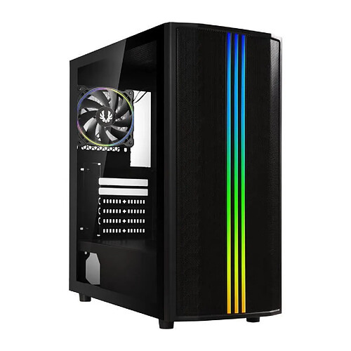 BitFenix Saber Mesh FRGB Noir - Boîtier ATX Semi-Tower