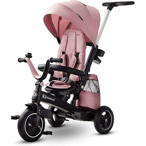10T Tricycle evolutif EASYTWIST rose