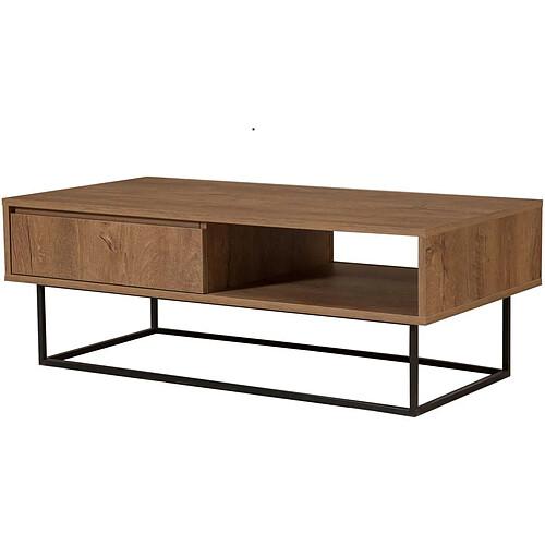 Hanah Home Table basse aggloméré métal Dale