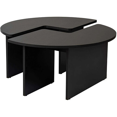Hanah home Table basse Moira - Noir