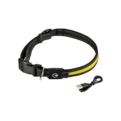Toilinux Collier lumineux et réfléchissant - Longueur de 45 à 65 cm
