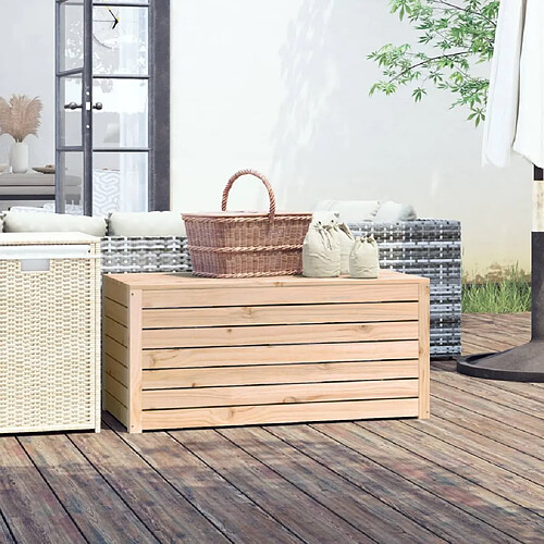 vidaXL Boîte de jardin 101x50,5x46,5 cm bois massif de pin