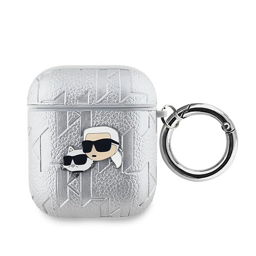 Karl lagerfeld Coque AirPods 1/2 - Argent
