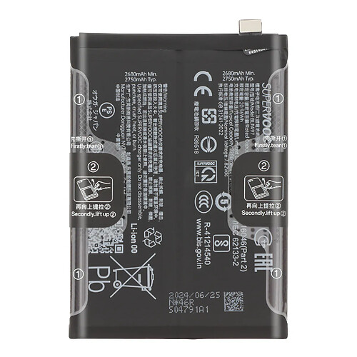 OnePlus Nord 4 - Batterie 5500mAh - Noir