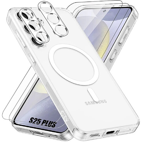 Little Boutik Kit Coque & Verres - Pour Samsung Galaxy S25 Plus