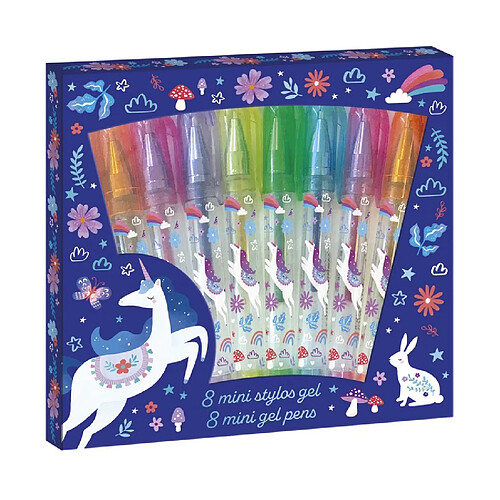 Juratoys-Janod Dreamland -8 mini stylo pailletes