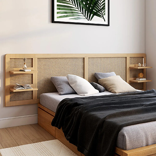 Idmarket Tête de lit EDHEN 240 cm étag.